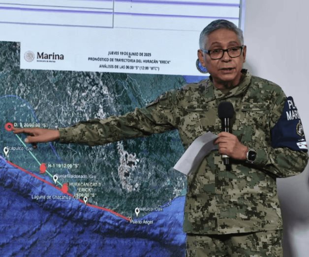 Huracán Erick de categoría 3 impacta en Oaxaca Huracán Erick de categoría 3 impacta en Oaxaca