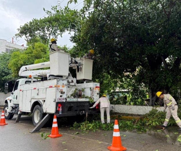 Huracán Erick degrada a categoría 1 en Guerrero Huracán Erick degrada a categoría 1 en Guerrero