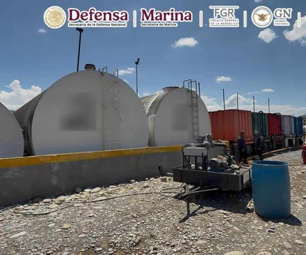 Incautan 1.2 millones de litros de combustibles en Allende Incautan 1.2 millones de litros de combustibles en Allende