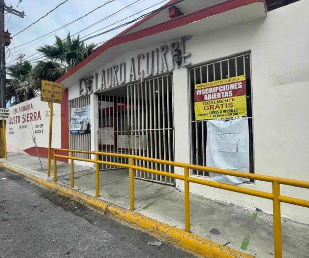 Piden a comunidad proteger las escuelas Piden a comunidad proteger las escuelas