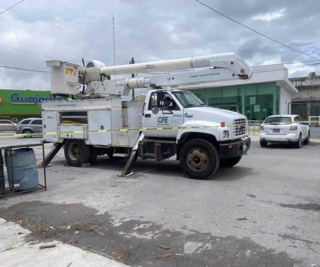 Cierran oficinas por falla eléctrica