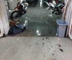 Nueva inundación en clínica del IMSS