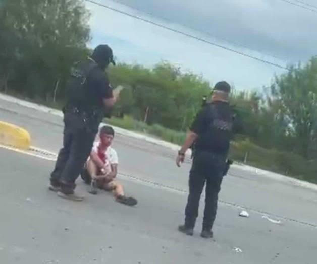 Dos lesionados en encontronazo Dos lesionados en encontronazo