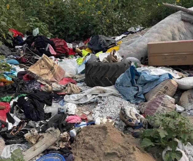 Habilitan en Las Ceibas terreno como basurero Habilitan en Las Ceibas terreno como basurero
