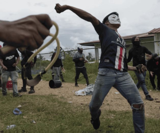 Protestas violentas en Panam&aacute; generan alerta de EEUU