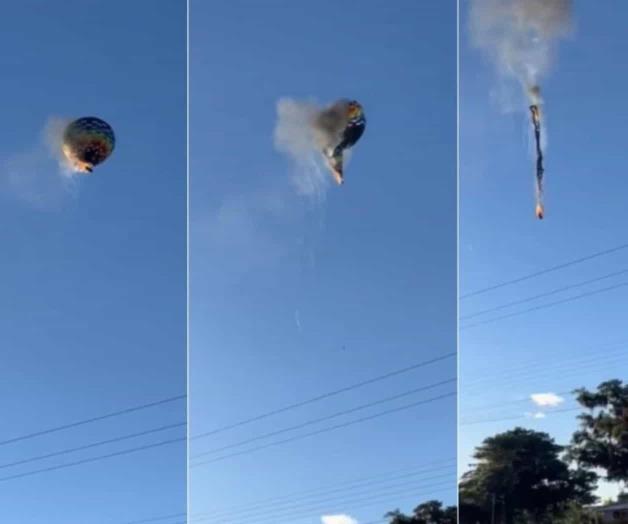 Incendio de globo aerostático en Praia Grande deja 8 fallecidos Incendio de globo aerostático en Praia Grande deja 8 fallecidos