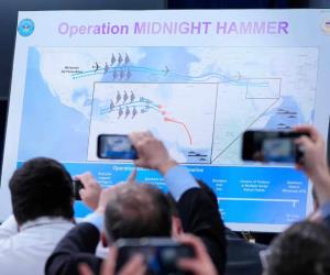 Operaci&oacute;n Martillo de Medianoche contra Ir&aacute;n: 125 aviones y 75 proyectiles con 14 bombas de m&aacute;s de 13 mil kilos