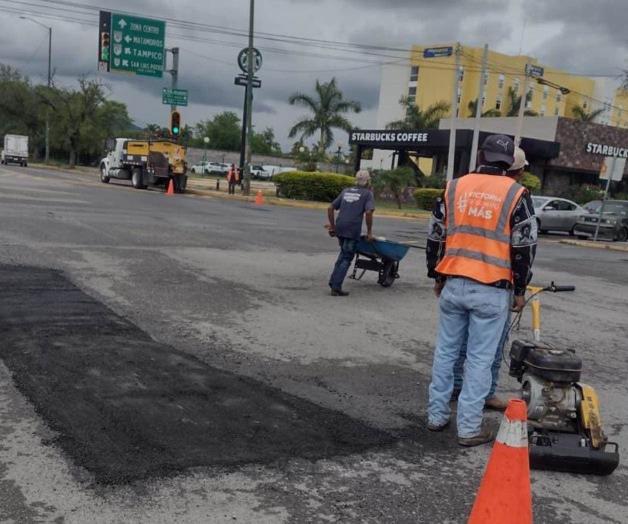 Avanza mejora de calles en Victoria