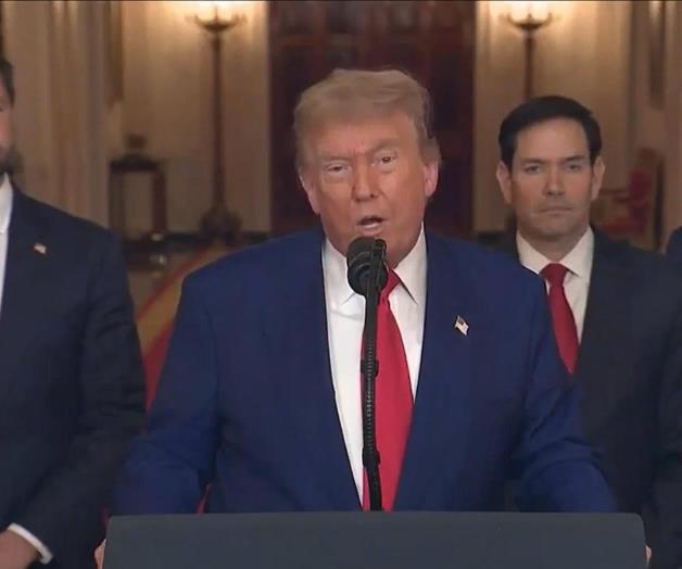 Ir&aacute;n debe hacer la paz... o enfrentar&aacute; ataques m&aacute;s grandes": Trump tras bombardeos