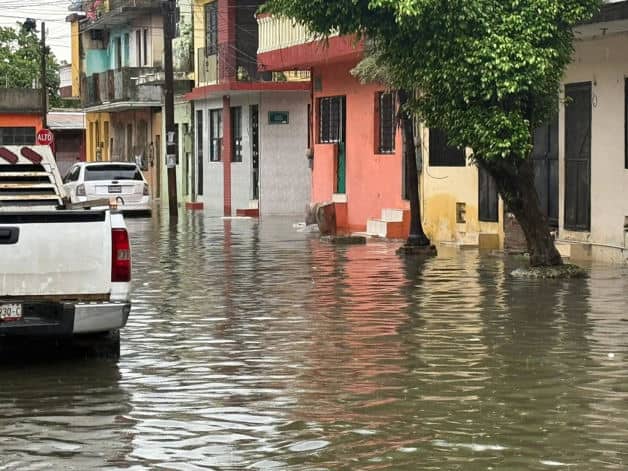 Lluvias provocan severas afectaciones en el sur de Tamaulipas