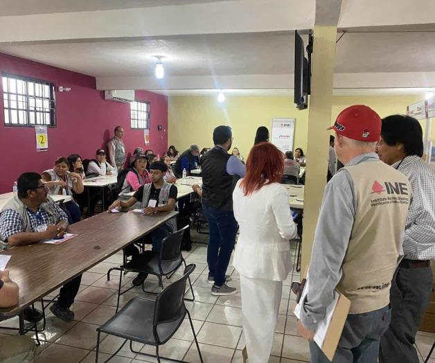 Inicia INE recorridos Inicia INE recorridos