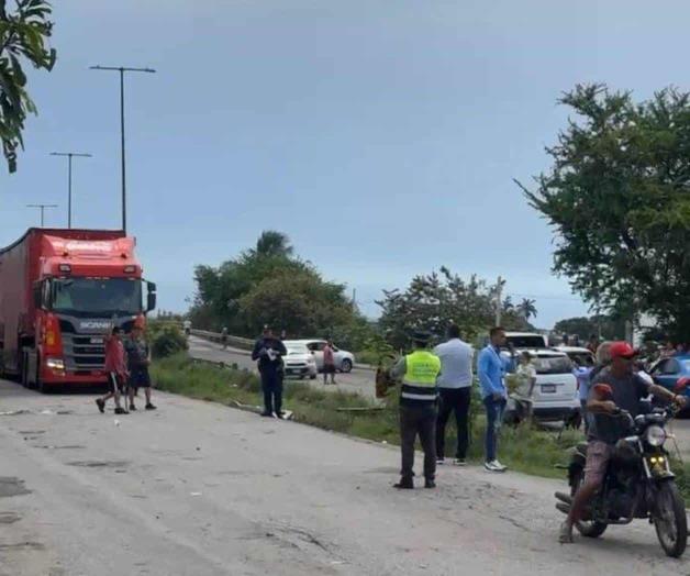 Bloquean en Veracruz el acceso a Tampico Bloquean en Veracruz el acceso a Tampico