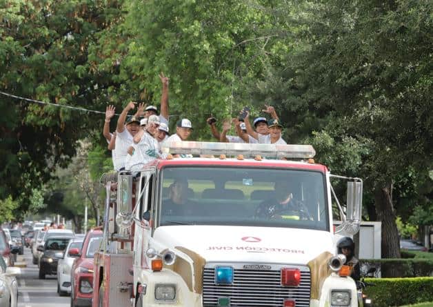 &iexcl;Victoria celebra a sus campeones!