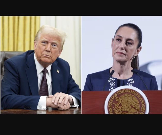 Claudia Sheinbaum defiende la paz ante declaraciones de Donald Trump