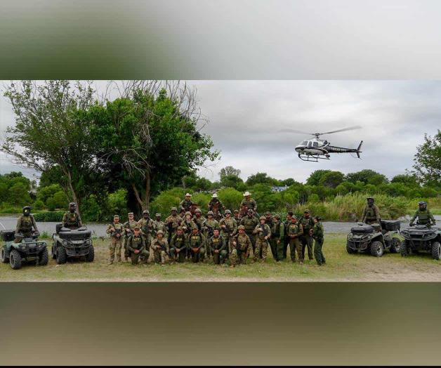 Intensifican patrullaje a lo largo del río bravo Intensifican patrullaje a lo largo del río bravo