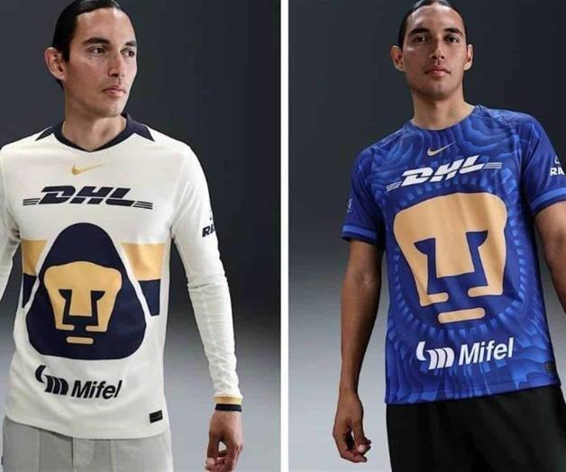 Pumas presenta sus nuevos uniformes para la temporada 2025-2026