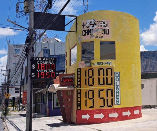 Gana terreno el peso ante el d&oacute;lar