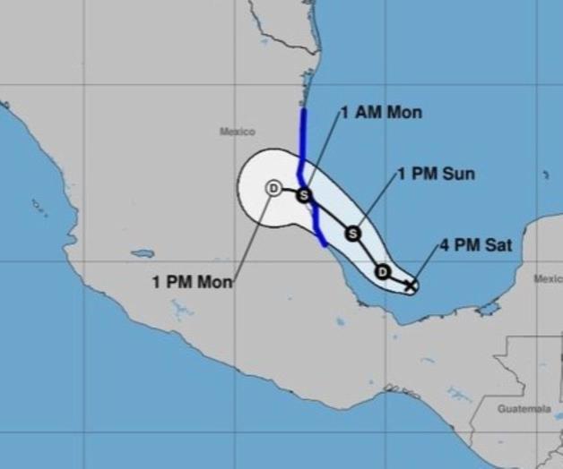 Depresión tropical se convertirá en tormenta Barry; prevén lluvias fuertes en Tamaulipas Depresión tropical se convertirá en tormenta Barry; prevén lluvias fuertes en Tamaulipas