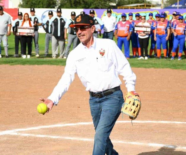Inauguran Jornadas Deportivas de Softbol