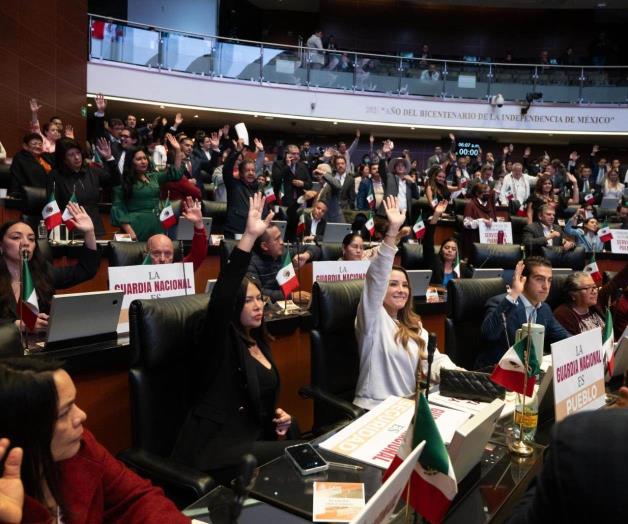 Aprueba Senado nueva ley de Guardia Nacional
