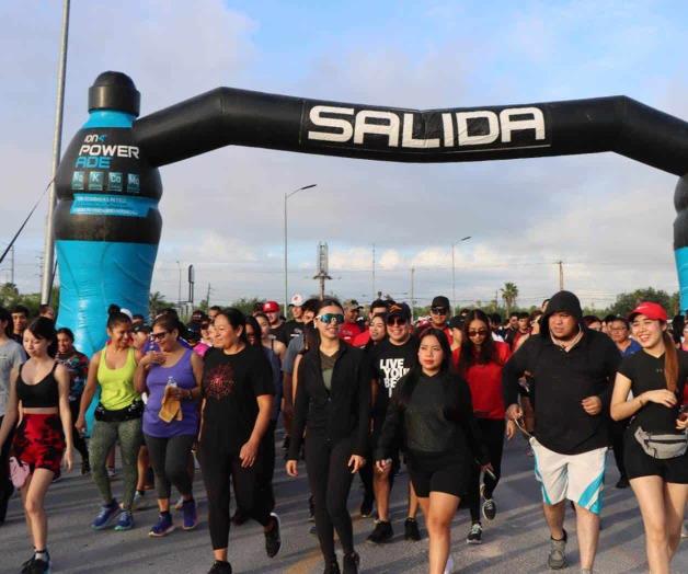 Caminan por la salud en Reynosa Caminan por la salud en Reynosa