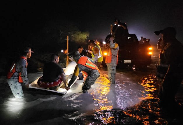 Despliegan Misi&oacute;n ECO en Tamaulipas por contingencia tras lluvias de "Barry"
