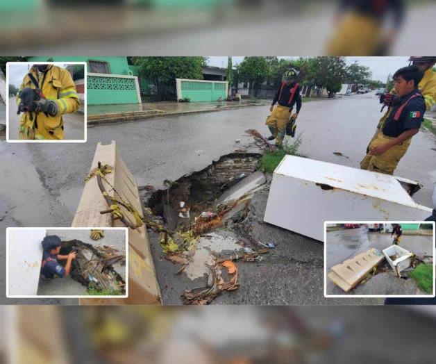 Socav&oacute;n en la Morelos