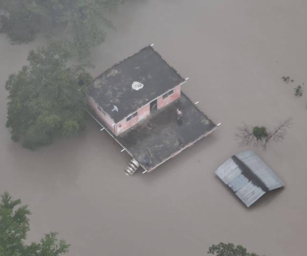 Comunidades rurales de Tamaulipas, incomunicadas por lluvias de "Barry"