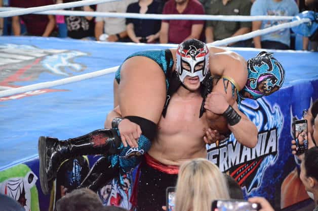 Se lució Octagón Jr. Se lució Octagón Jr.