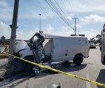Un automovilista pierde la vida en un accidente vehicular ocurrido en el libramiento Monterrey-Reynosa, de la ciudad de Reynosa Tamaulipas.