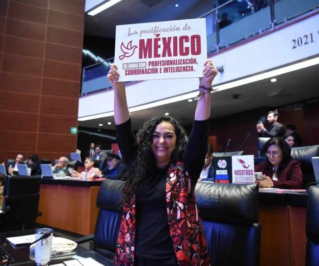 Reformas fortalecerán seguridad: Olga Sosa Reformas fortalecerán seguridad: Olga Sosa