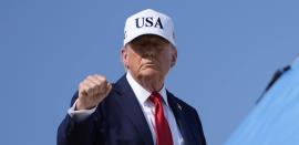 Trump inicia en Iowa 1 año de celebraciones