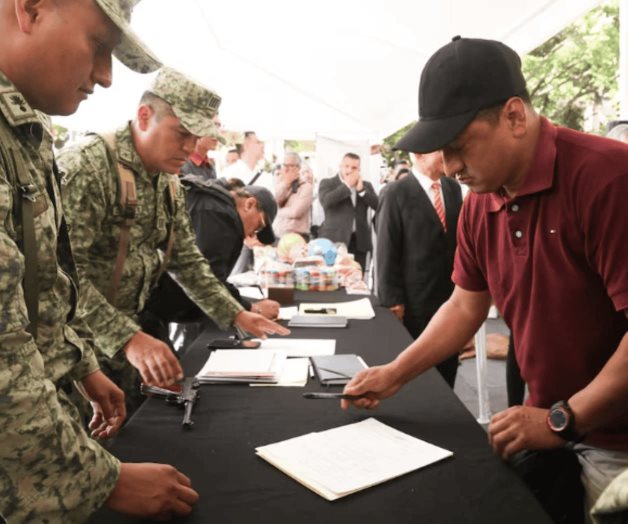 Inicia programa de canje de armas en Cuernavaca