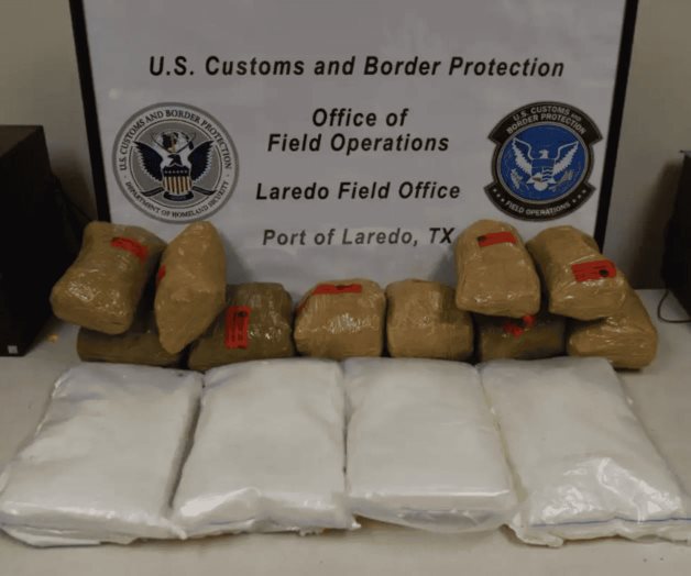 Realizan otro decomiso de metanfetamina en Laredo