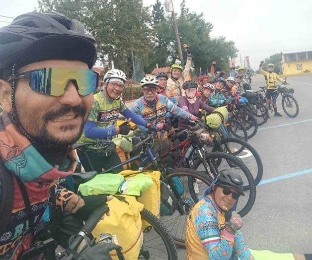 Ciclistas de la ´Ruta Chichimeca´ llegan a Reynosa Ciclistas de la ´Ruta Chichimeca´ llegan a Reynosa