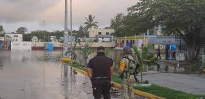 Activan Plan Tamaulipas por desbordamiento de laguna en Altamira