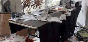 Niega CNTE destrozos en edificio de la SEP