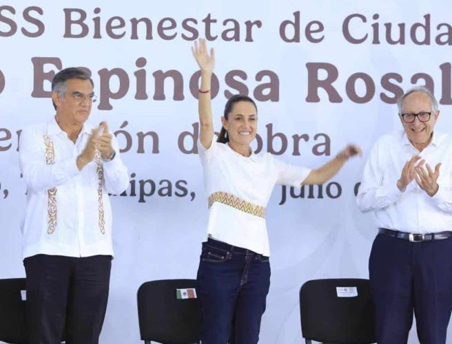 Tras una década en el olvido, hospital en Madero abrirá en diciembre, anuncia Sheinbaum
