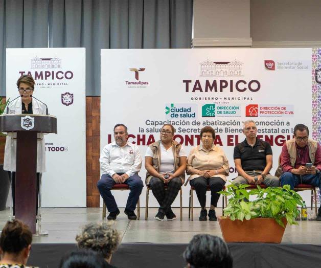 Fortalecen el combate al dengue en la zona sur de Tamaulipas Fortalecen el combate al dengue en la zona sur de Tamaulipas