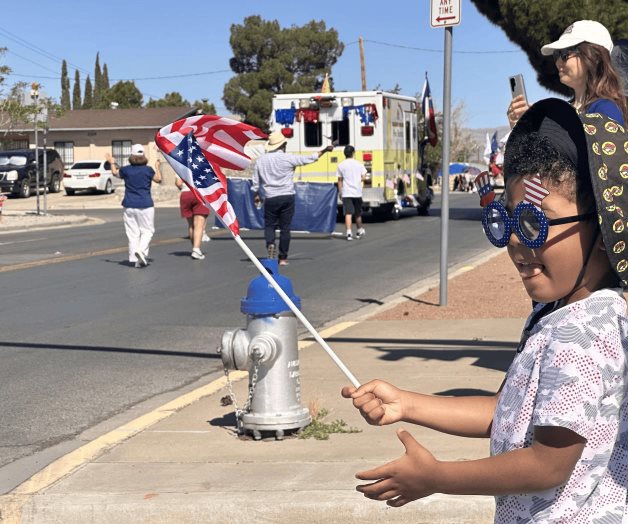 Predomina el patriotismo en el desfile del 4 de Julio