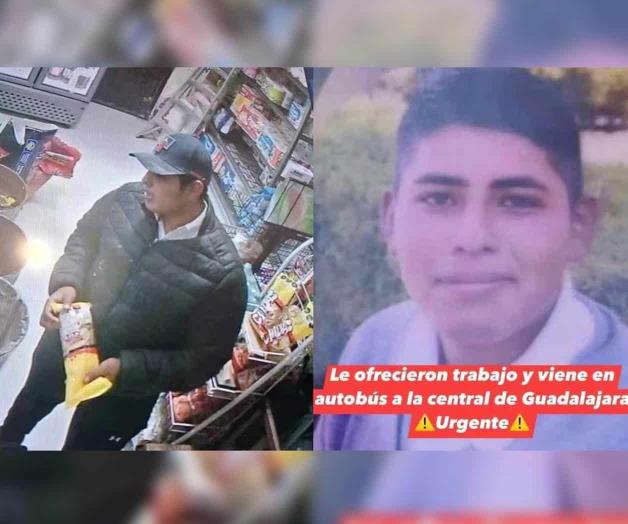 Desaparece joven tras ser contactado para trabajar en Guadalajara