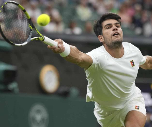 Supera Alcaraz octavos de final en Wimbledon Supera Alcaraz octavos de final en Wimbledon