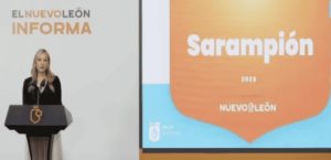 Confirman primer caso importado de sarampión en Nuevo León