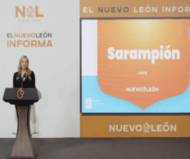 Confirman primer caso importado de sarampi&oacute;n en Nuevo Le&oacute;n
