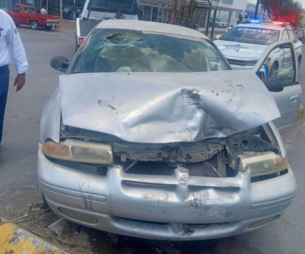 Fuerte accidente en la zona centro