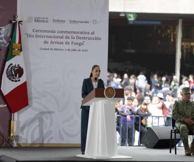 Sheinbaum destaca baja del 25% en homicidio doloso en 9 meses