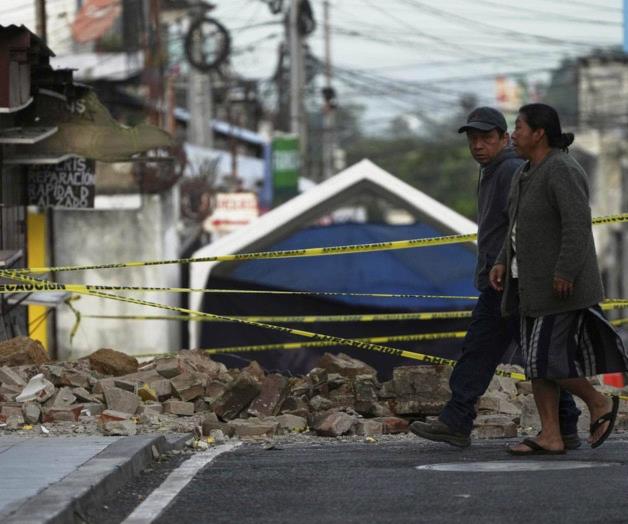 Daños y tragedia tras secuencia de sismos en Guatemala Daños y tragedia tras secuencia de sismos en Guatemala