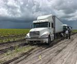 Productores de sorgo liberan temporalmente la carretera #Victoria–#Matamoros