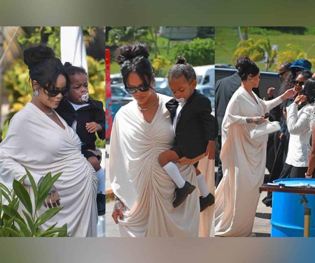 Despide a su padre en Barbados