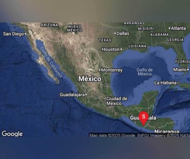 Sismo de magnitud 5.2 sacude Chiapas